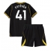 Maillot de foot Chelsea Estevao Willian #41 Extérieur vêtements enfant 2026-27 Manches Courtes (+ pantalon court)